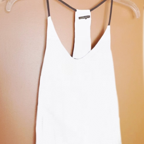 Women's Banana Republic Black and White Halter Top - Picture 6 of 7